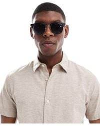 Jack & Jones - Retro Frame Sunglasses - Lyst
