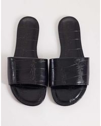 ASOS - Faith Flat Sandals - Lyst