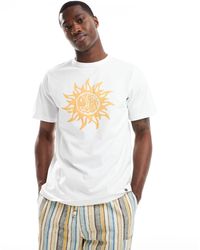 Pretty Green - Sun Graphic Short Sleeve T-shirt - Lyst