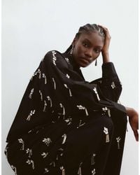 ARRANGE - Oversized Embellished Shirt Co-ord - Lyst