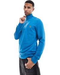 Paul Smith - Sweatshirt Met Halve Rits En Zebralogo - Lyst