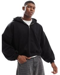 ASOS - – schwerer cropped-kapuzenpullover - Lyst