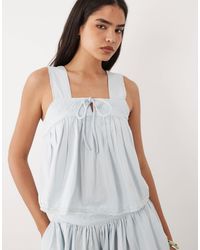 ASOS - Cami Top With Crochet Cutwork - Lyst