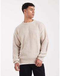 JJ Rebel - – strukturierter oversize-pullover - Lyst