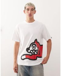 ICECREAM - Large Running Dog Logo T-shirt - Lyst