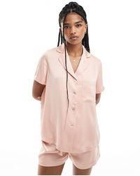True Decadence - Button Shirt Pyjama Set - Lyst