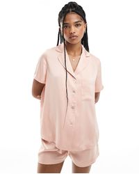True Decadence - Button Shirt Pyjama Set - Lyst