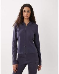 Nike - Chill Knit Long Sleeve Zip Through Hoodie - Lyst