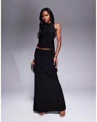 Fashionkilla - Top dos nu d'ensemble près du corps et sculpté avec détail noué - Lyst