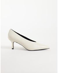 Public Desire - Solaire Heeled Court Shoes - Lyst