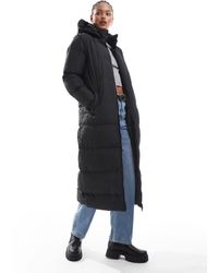 Brave Soul - Tall – wattierte maxi-jacke - Lyst