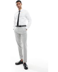 Jack & Jones - Premium Linen Suit Trousers - Lyst