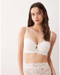 ASOS - Fuller Bust Bridal Lola Lace Balconette Underwire Bra - Lyst
