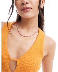 Accessorize - Coloured Beaded Necklace - Lyst
