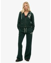 Superdry - Athletic Embroidered Flare Joggers - Lyst