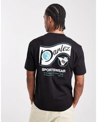 Parlez - Screen Printed Sports Graphic Logo T-shirt With Back Print - Lyst