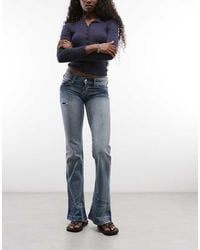 Cheap Monday - Booty Bei Flared Denim Jeans - Lyst