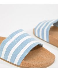 adidas slippers kurk