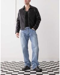 Weekday - Meteor Low Rise Relaxed Straight Leg Jeans - Lyst