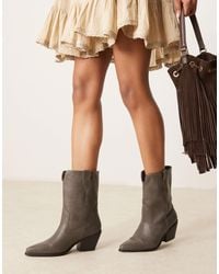 Glamorous - Western Ankle Boots - Lyst