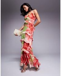 Forever New - Ruffle Maxi Dress - Lyst