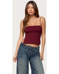 Edikted - Jinx Open-Back Top - Lyst