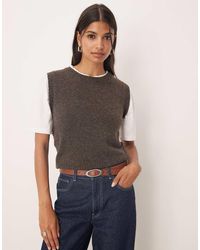 Glamorous - Crew Neck Vest Top - Lyst