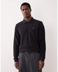Calvin Klein - Polo Con Botones De Piqué De - Lyst