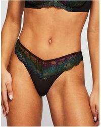 Ann Summers - Sexy Lace Planet Thong Rainbow - Lyst