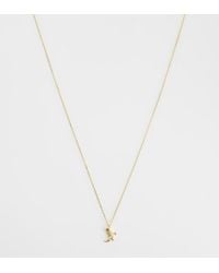 Orelia - Cowboy Boot Charm Necklace - Lyst