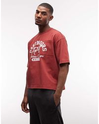 ASOS - Heavyweight Boxy Oversized T-shirt With Dog Graphic - Lyst