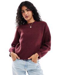 ASOS - – flauschiger, kastiger strickpullover - Lyst