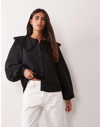 Jdy - Oversized Overhemd Met Kraagdetail - Lyst