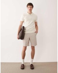 ASOS - Tailored Cotton Rich Regular Chino Shorts - Lyst