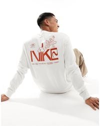 Nike - M90 Logo Long Sleeve T-shirt - Lyst