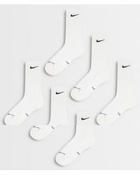 Nike - Everyday Elevated 6 Pack Crew Socks - Lyst
