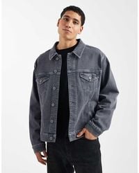 ASOS - Denim Truckerjack - Lyst