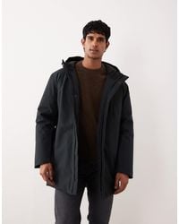SELECTED - Tech Parka Jacket - Lyst