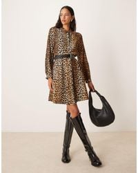 Y.A.S - Flippy Hem Mini Shirt Dress - Lyst