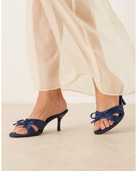 Glamorous - Heeled Mule Sandals - Lyst