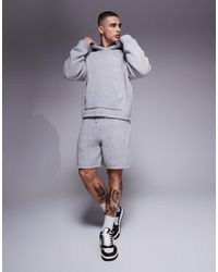 The Couture Club - Co-Ord Boucle Knit Shorts - Lyst