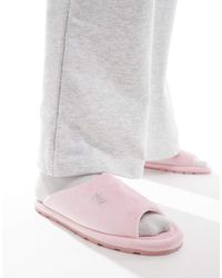 Juicy Couture - Velour Padded Slipper - Lyst