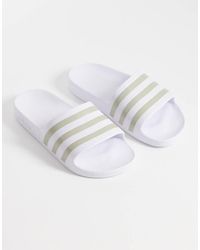 adidas Originals - Adidas Training Adilette Aqua Slides - Lyst