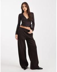 Miss Selfridge - Wide Leg Sweatpants - Lyst