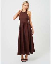 Brave Soul - Halterneck A-Line Maxi Dress - Lyst