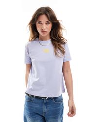 Calvin Klein - Central Script Logo T-Shirt - Lyst