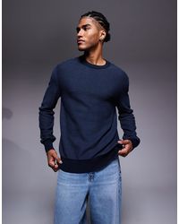 BOSS - – klapok – regular-fit-strickpullover - Lyst