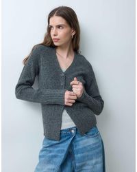 Threadbare - Knitted V-neck Cardigan - Lyst