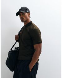 SELECTED - Polo Met Halve Rits - Lyst