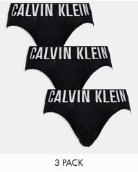 Calvin Klein - Intense Power Cotton Stretch Briefs 3 Pack - Lyst